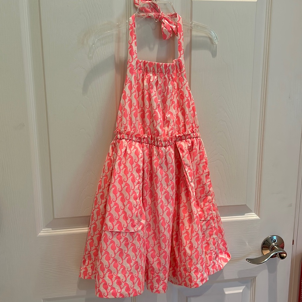 CREWCUTS GIRL’S HALTER SUNDRESS - SIZE 6